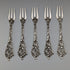 1948 Made in Sweden 830 Silver Angel Decoration Desert Fork x5 GEWE
